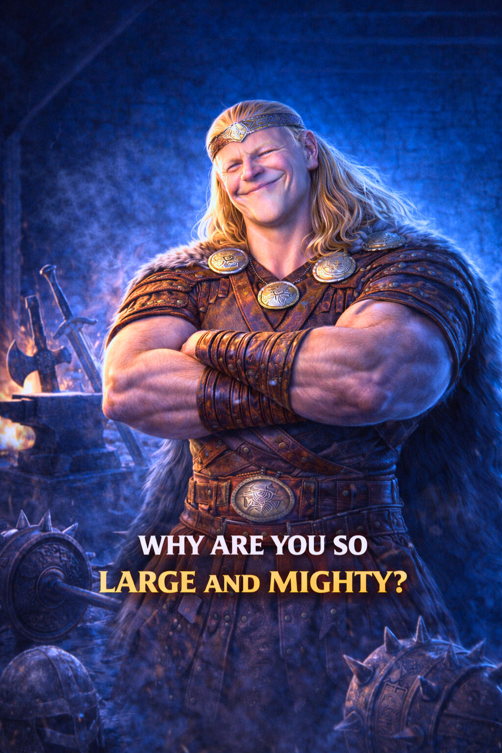 People Ask Me, Hans… How Are You So Large and Mighty?