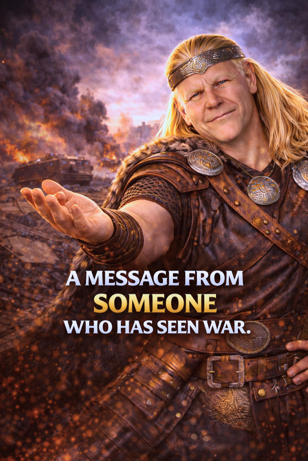 A Message From Someone Who Has Seen War
